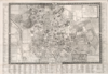 Madrid 1785. 130x89 cm.  Ciudades Históricas