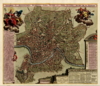 Roma 1684. 130x110cm. Ciudades Históricas.